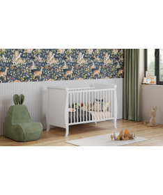 Lettino Misza standard krevetac za bebe 120x60cm White