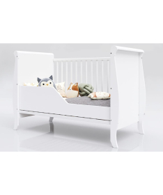 Lettino Misza standard krevetac za bebe 120x60cm White