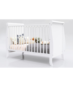 Lettino Misza standard krevetac za bebe 120x60cm White