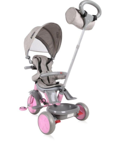 Lorelli Bertoni tricikl za decu lucky crew - grey & pink 10050610022