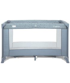 Lorelli Carina prenosivi krevetac za bebe 1 nivo Blue Stars