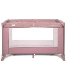 Lorelli Carina prenosivi krevetac za bebe 1 nivo Pink Stars