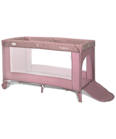 Lorelli Carina prenosivi krevetac za bebe 2 nivoa Pink Stars