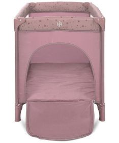 Lorelli Carina prenosivi krevetac za bebe 2 nivoa Pink Stars