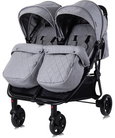 Lorelli kolica za blizance Duo sa torbom za mame Beige