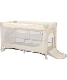 Lorelli Moon Hug one tuch fold prenosivi krevetac za bebe 2 Nivoa Beige