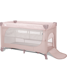 Lorelli Moon Hug one tuch fold prenosivi krevetac za bebe 2 Nivoa Pink