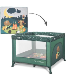 Lorelli ogradica za bebe Play&Relax Green night