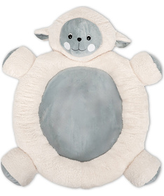 Lorelli podloga za igru bebe Mary White Grey 95x95cm
