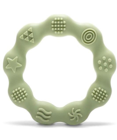 Lorelli Ring silikonska glodalica za bebe Fresh Green