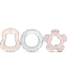 Lorelli za bebe glodalica Iceberg Green Mellow Rose 3kom