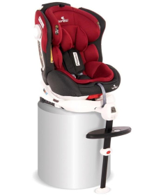 Lorelli bertoni auto sedište za bebe pegasus isofix 0 - 36kg red&black