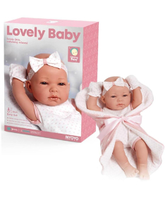 Lovely Baby lutka za bebe roze 38cm - 1042395