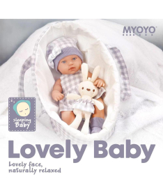Lovely Baby lutka za bebe u nosiljci 33cm - 1042398