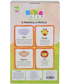 Lutka Nika i Divlje životinje interaktivna igračka za devojčice A065237