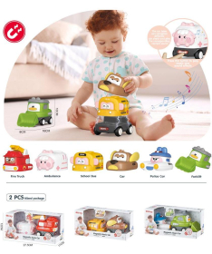 Magnetni i muzički set od 2 namenska vozila