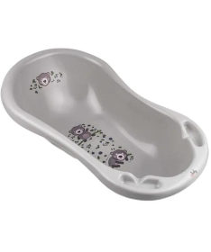 Maltex kadica za bebe Nature Buddies Meda Siva 84 cm
