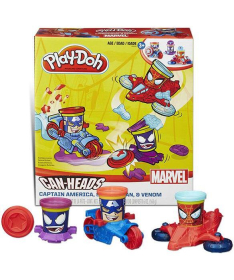 Marvel junaci plastelin set kreativna igračka za decu - 16656