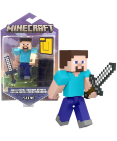 Mattel MINECRAFT Steve figura sa mačem