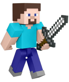 Mattel MINECRAFT Steve figura sa mačem