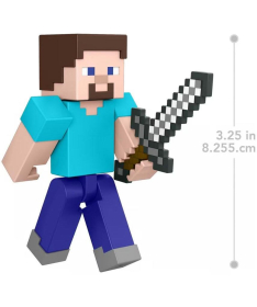 Mattel MINECRAFT Steve figura sa mačem