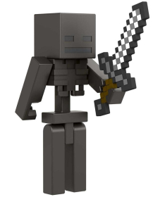 Mattel MINECRAFT Wither Skeleton figura sa mačem
