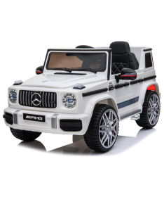 Mercedes G63AMG džip na akumulator za decu White