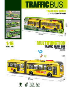 Merx gradski autobus sa svetlom i zvukom igračka za decu