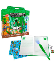 MINECRAFT tajni dnevnik set