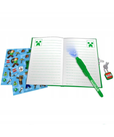 MINECRAFT tajni dnevnik set