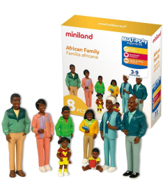 Miniland Porodica Afrika igračka za decu - 37242