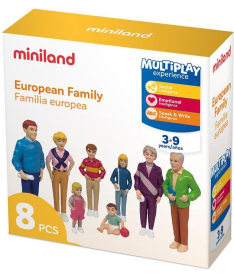 Miniland Porodica Evropa igračka za decu - 37241