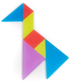 Miniland Prozirni tangram igračka za decu - 31791