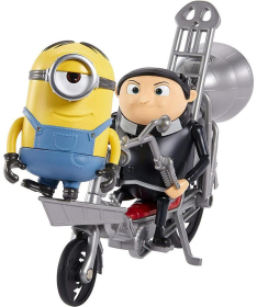 Minions set Gru i motor igračka za decu - 37326