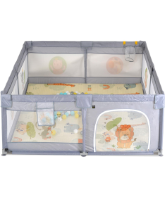 Moni GameZone ogradica za igru dece 120x120x64cm Grey