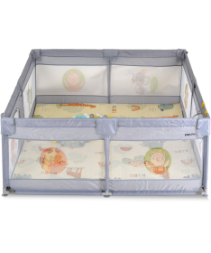 Moni GameZone ogradica za igru dece 120x120x64cm Grey