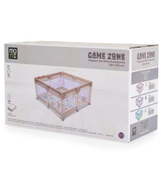 Moni GameZone ogradica za igru dece 120x120x64cm Mint