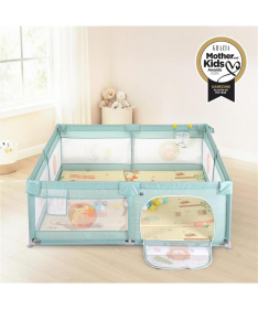 Moni GameZone ogradica za igru dece 120x120x64cm Mint