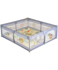 Moni GameZone ogradica za igru dece 150x200x64cm Grey