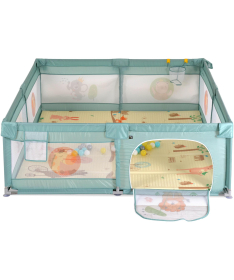Moni GameZone ogradica za igru dece 150x200x64cm Mint