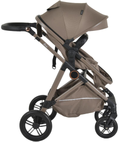Moni Lara kolica za bebe 2 u 1 sa auto sedištem Beige