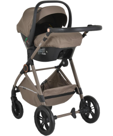 Moni Lara kolica za bebe 2 u 1 sa auto sedištem Beige