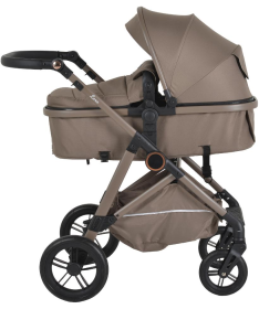Moni Lara kolica za bebe 2 u 1 sa auto sedištem Beige