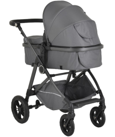 Moni Lara kolica za bebe 2 u 1 sa auto sedištem Grey