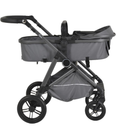 Moni Lara kolica za bebe 2 u 1 sa auto sedištem Grey