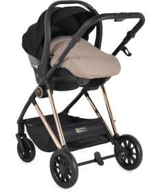 Moni Merci kolica za bebe 3 u 1 Beige