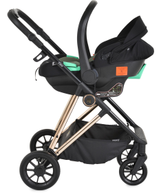 Moni Merci kolica za bebe 3 u 1 Dark Green
