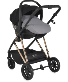 Moni Merci kolica za bebe 3 u 1 Grey