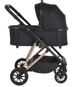 Moni Merci kolica za bebe 3 u 1 Onyx Black