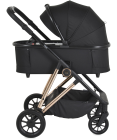 Moni Merci kolica za bebe 3 u 1 Onyx Black